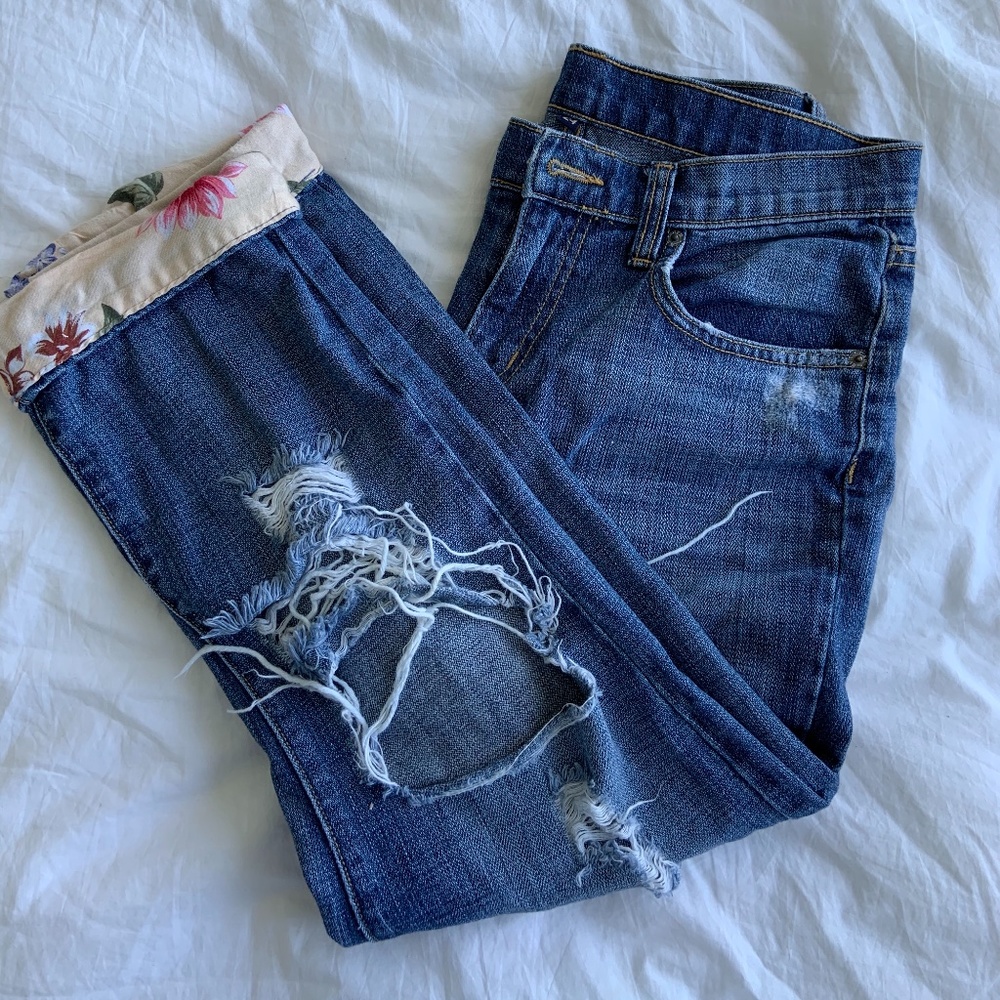 LF CarMar Boyfriend Jeans Cropped